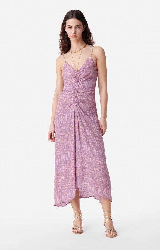 Bruna lavender dress