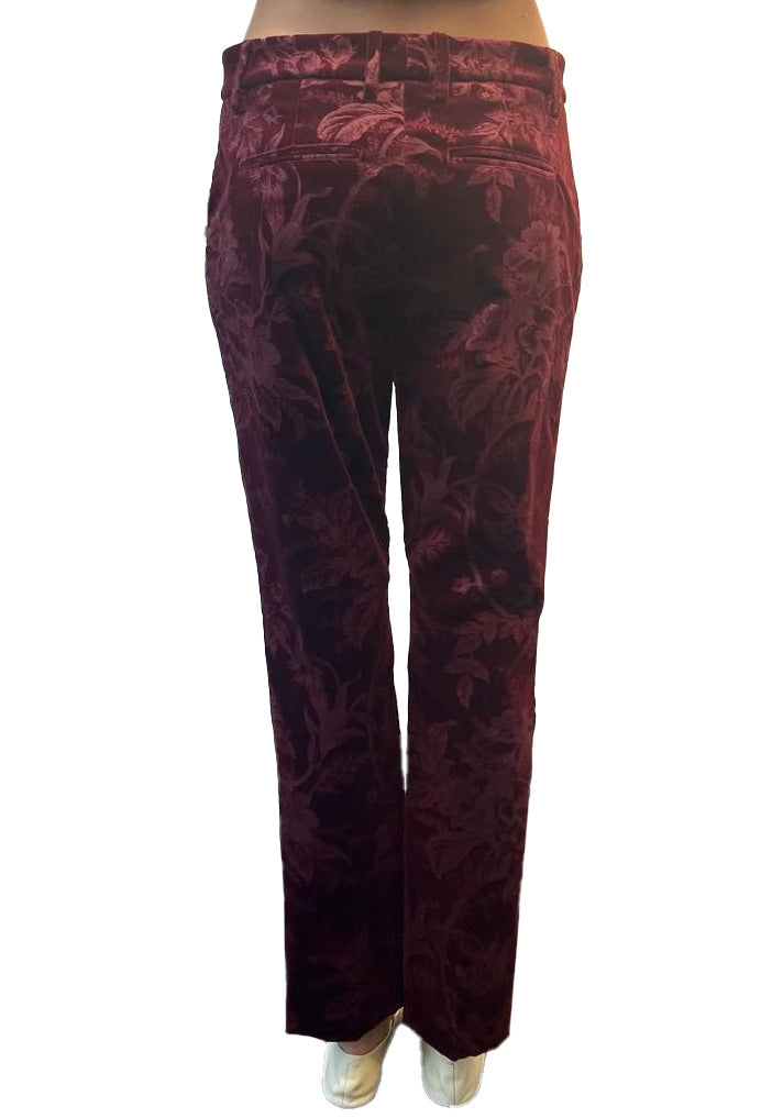 Red Velvet Trousers