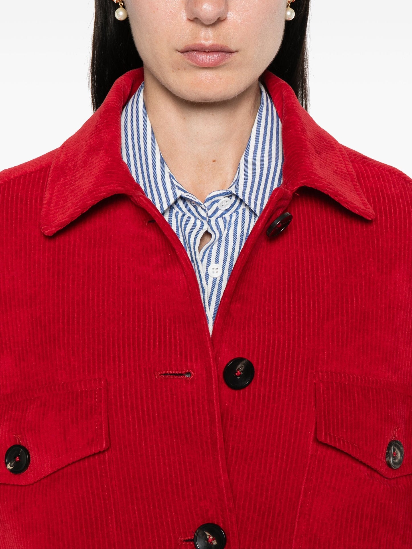 Corduroy chili jacket