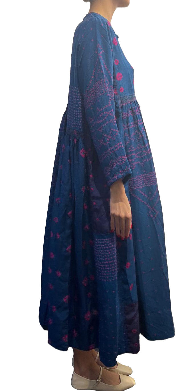 Injiri Folklore Blue Dress