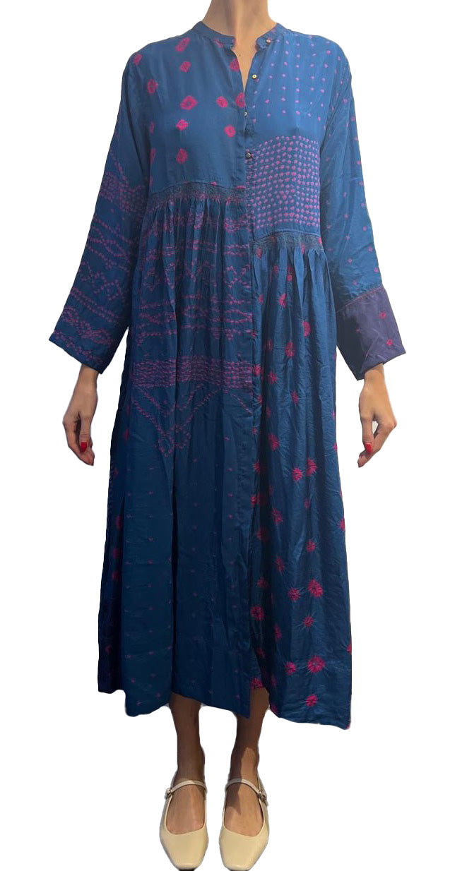 Injiri Folklore Blue Dress