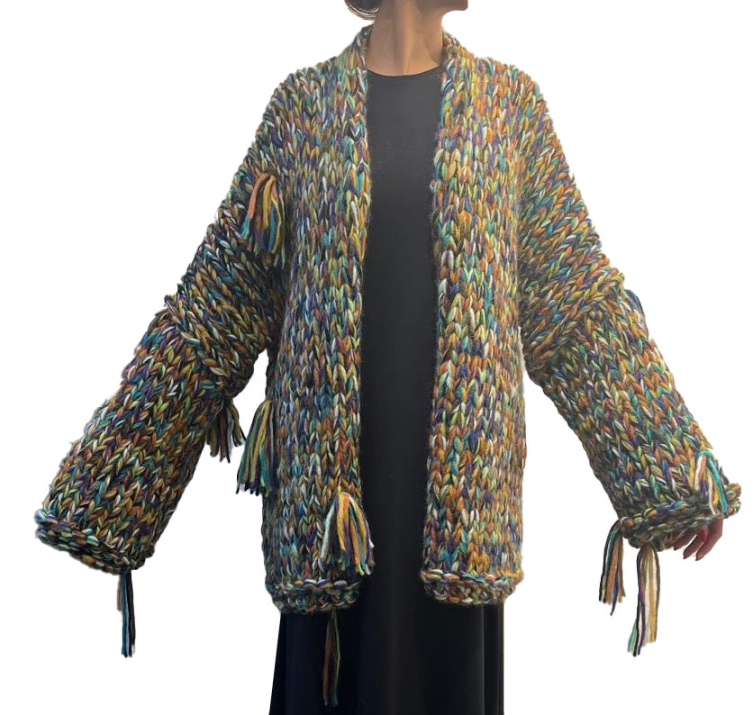 Amaranth Mountain sky cardigan