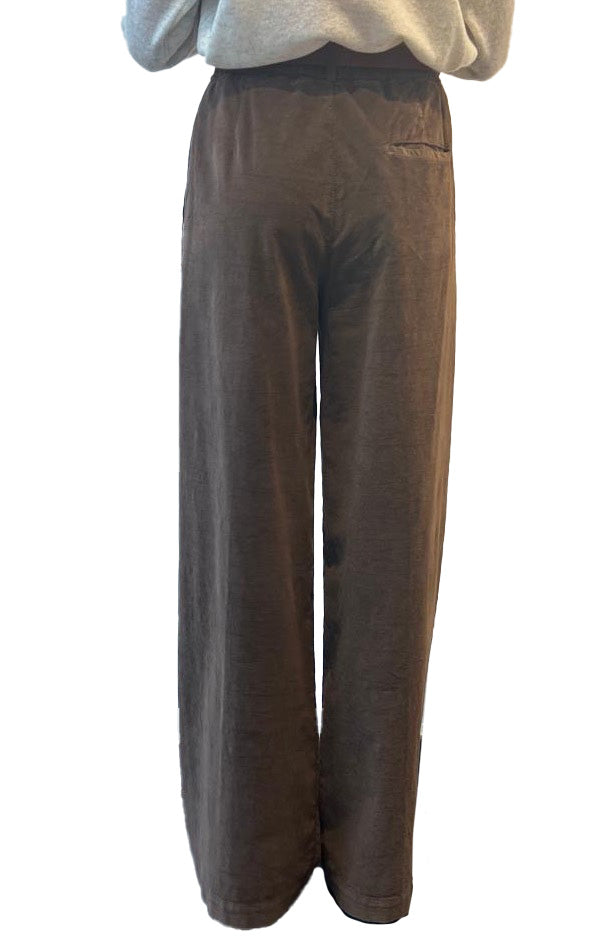 Kati brown velvet trousers