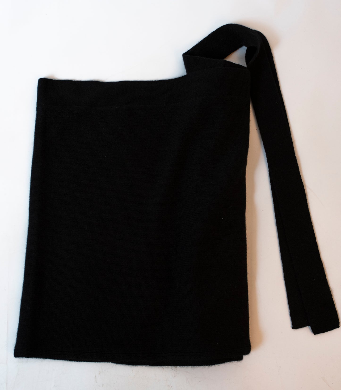 Short black pareo skirt Carlotta