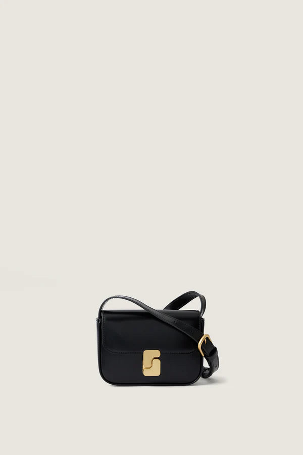 Mini black Bell bag