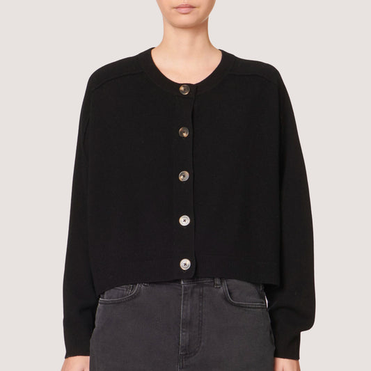 Dove black cardigan