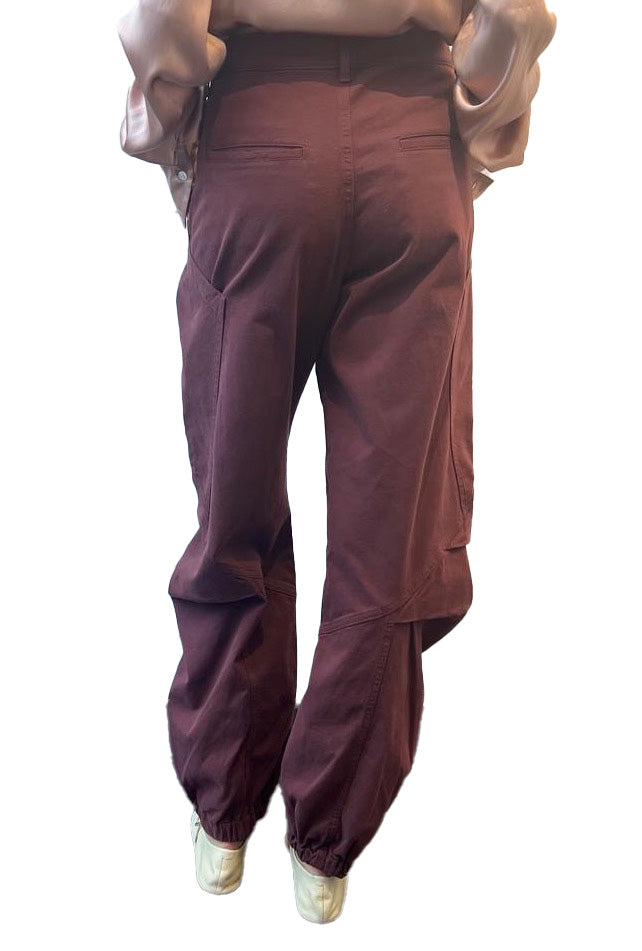 Balin burgundy trousers