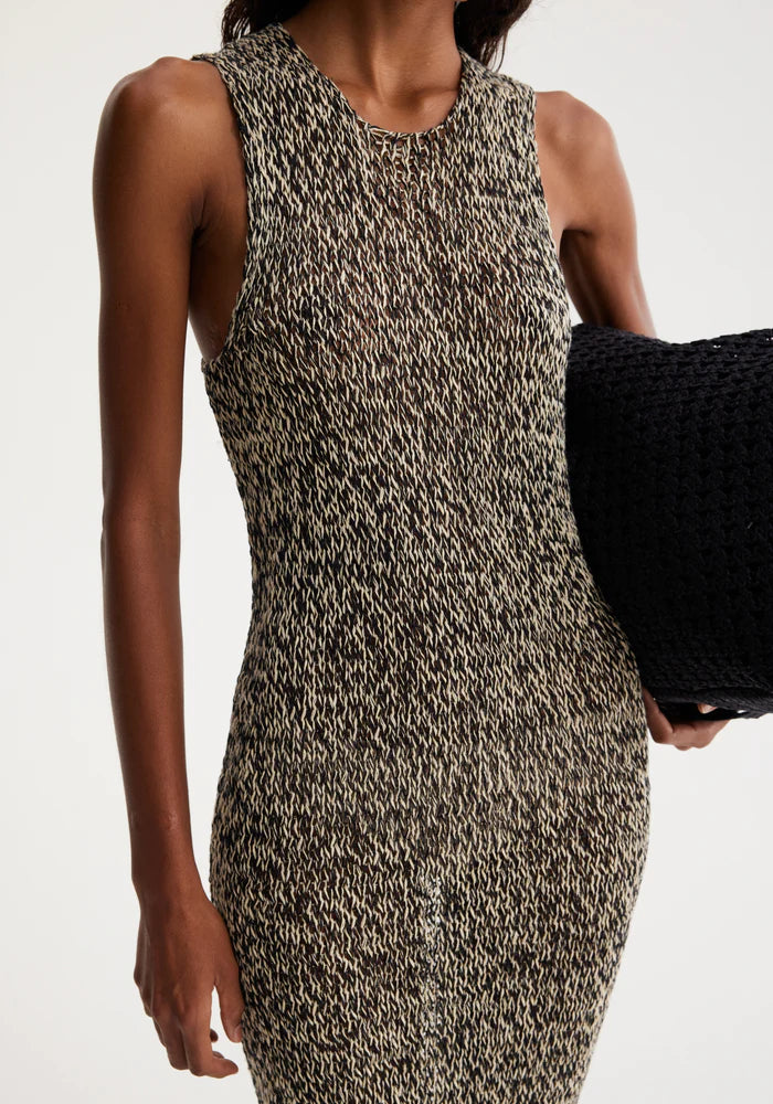 Long knitted dress