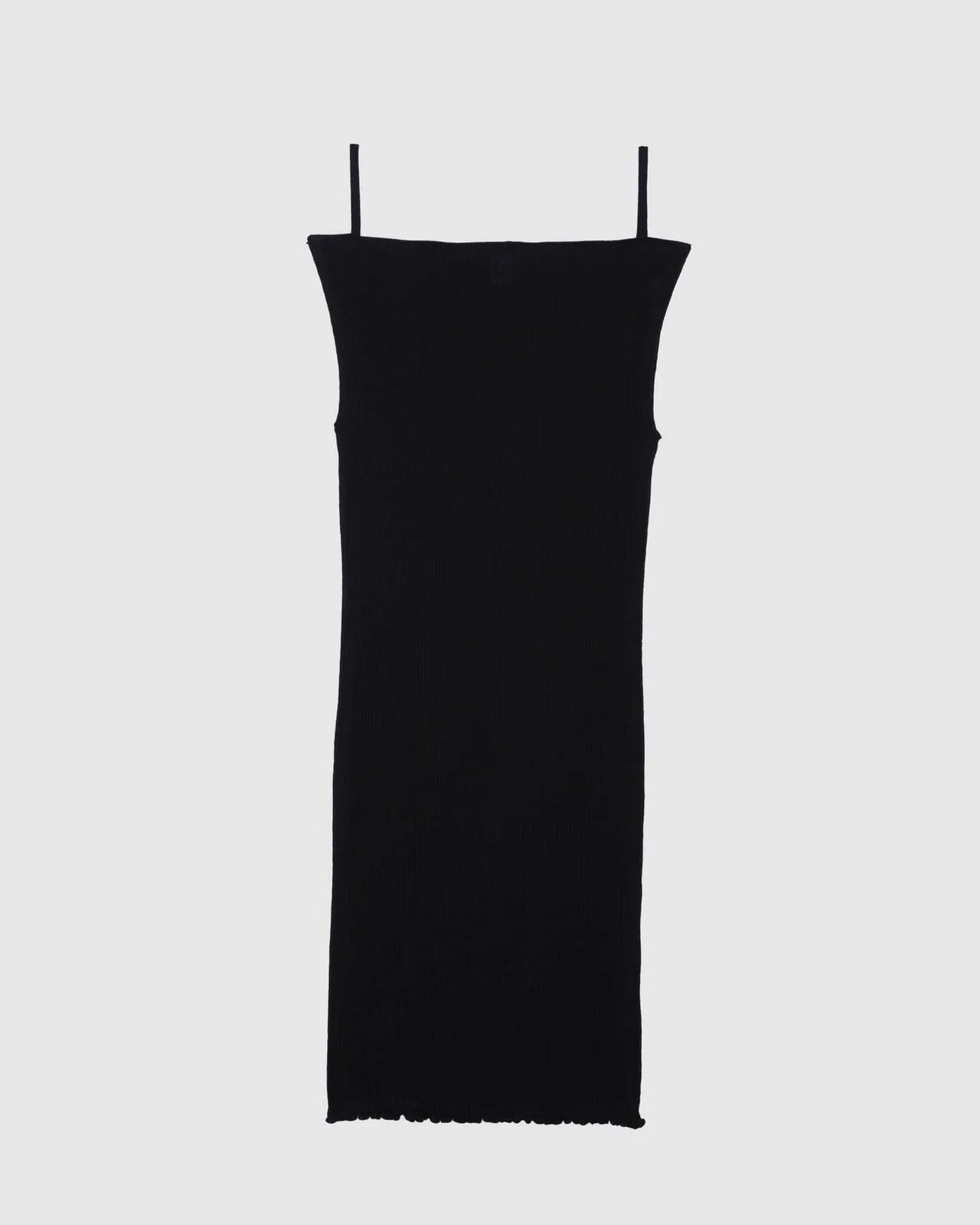 Rey black slip dress