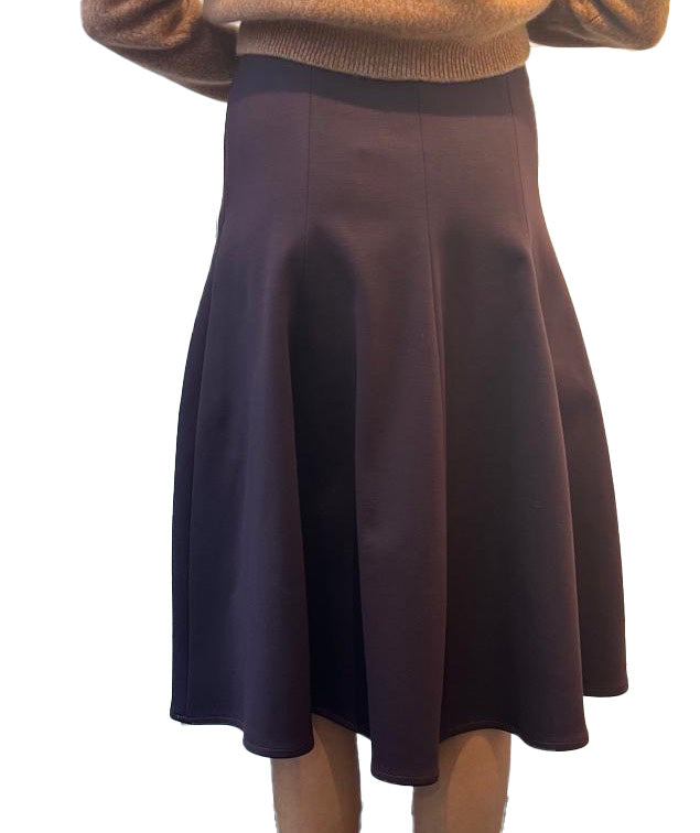 Selma burgundy skirt