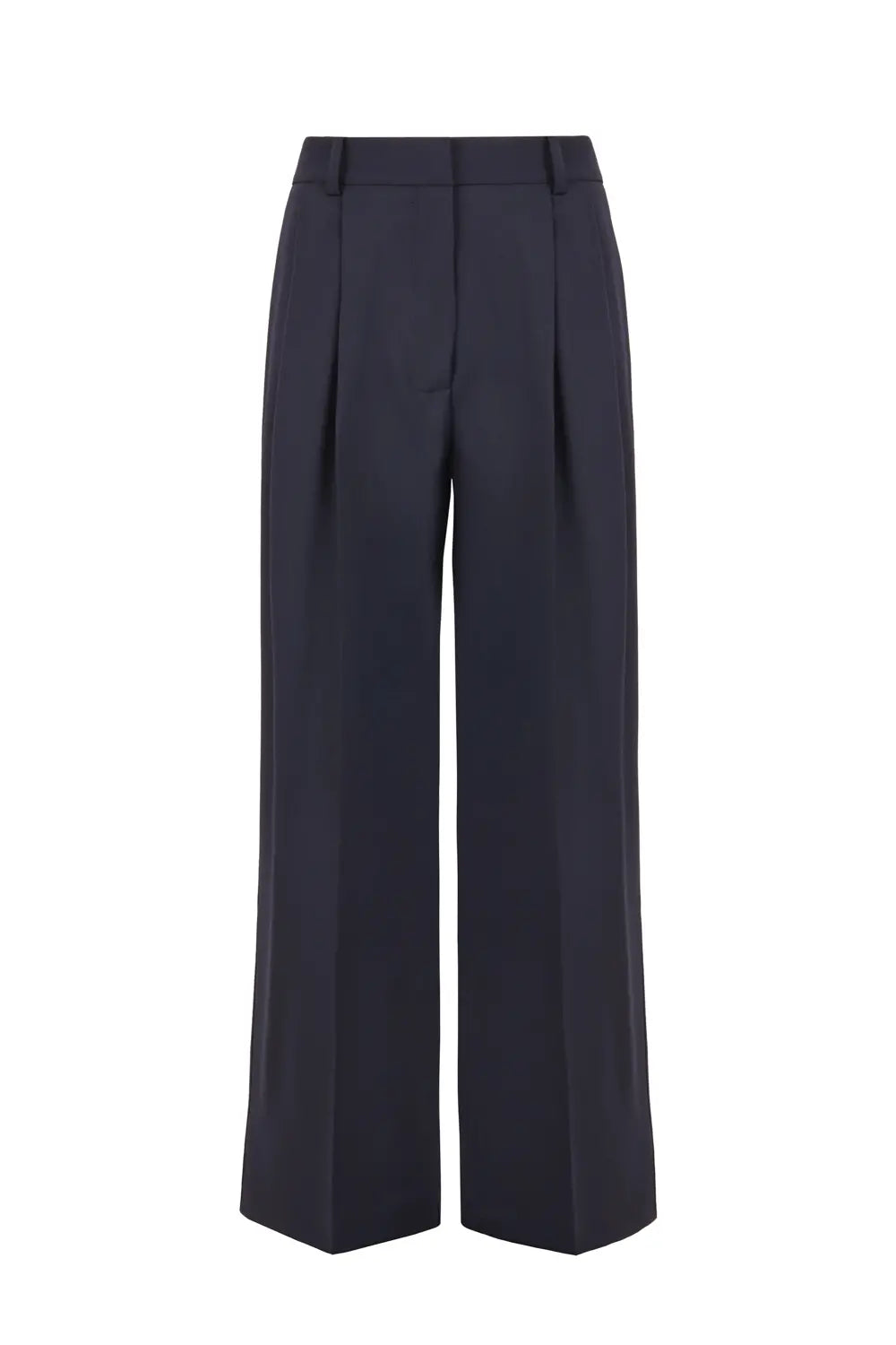 Blue Gabardine Pants