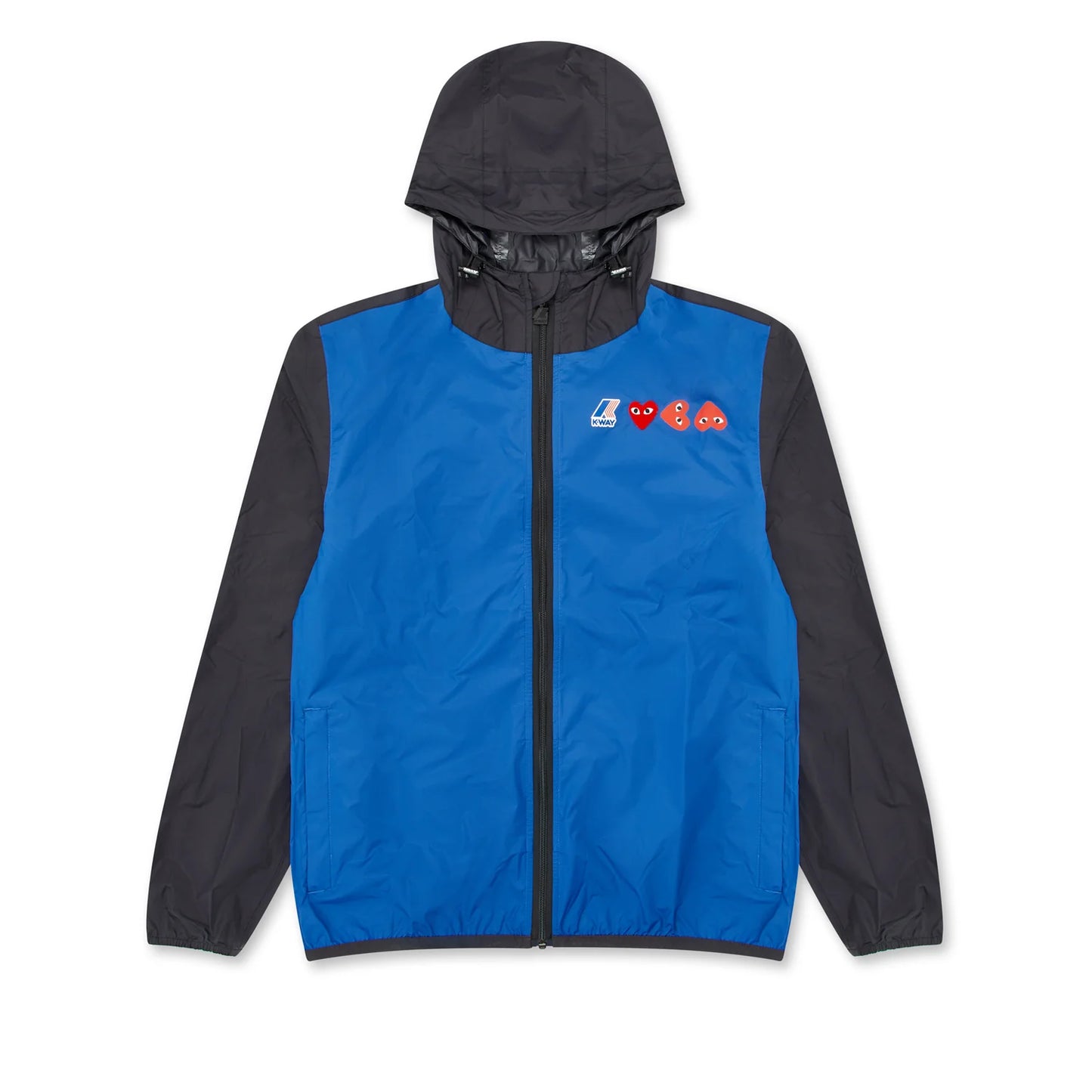 K-way jacket with zip Light Blue